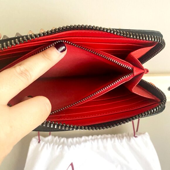 Christian Louboutin Panettone Multishade Metallic Zippy Long Wallet w/ Dust Bag - Picture 11 of 15